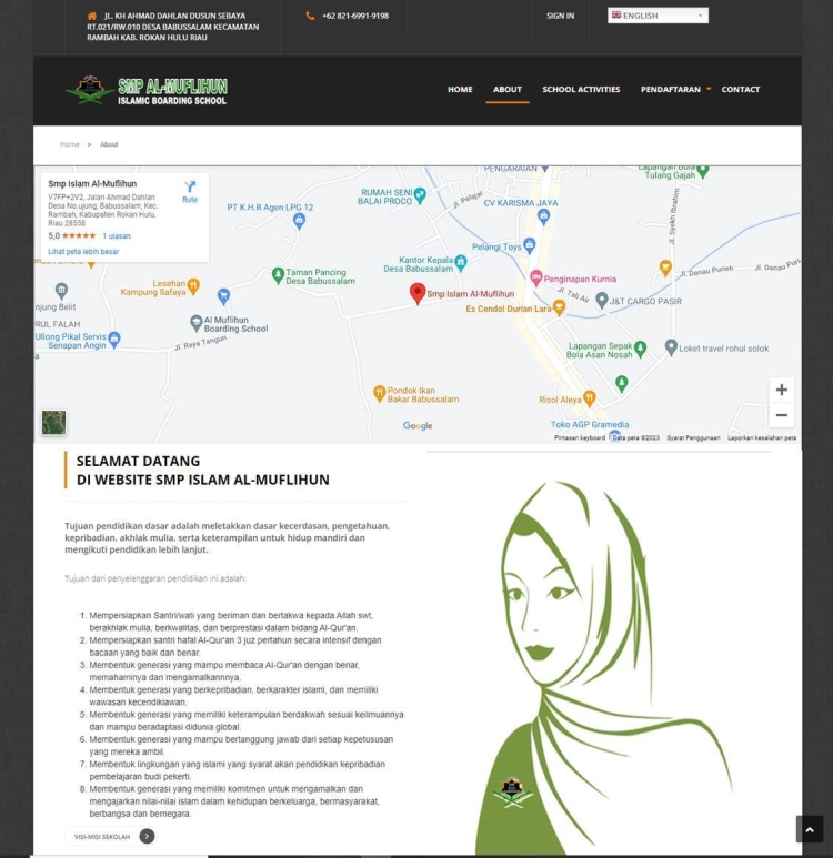 Selamat Datang di SMP ISLAM AL-MUFLIHUN ROKAN HULU