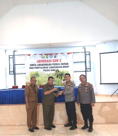 Penyuluhan Lingkungan Hidup oleh Polda Riau