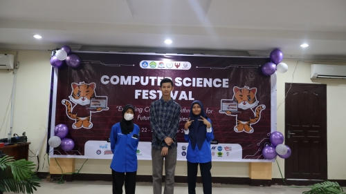 Juara 3 Web Design, Computer Science Festival (CSF), Himalkomunri 2024