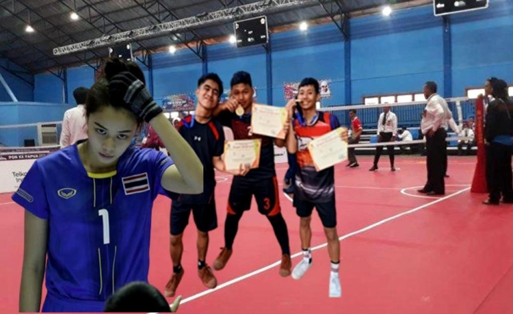 Juara 1 Cabang Sepak Takraw POPDA Pekanbaru, Maret 2022