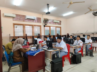 Pelaksanaan Gladi Bersih TKA di SMK Negeri 2 Pekanbaru Berjalan Sesuai Harapan