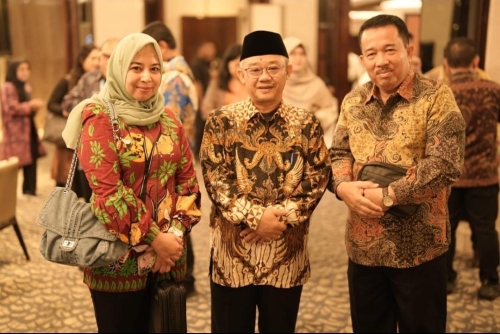 MENDIKDASMEN ABDUL MU'TI BERSAMA  KEPALA SMK NEGERI 2 PEKANBARU