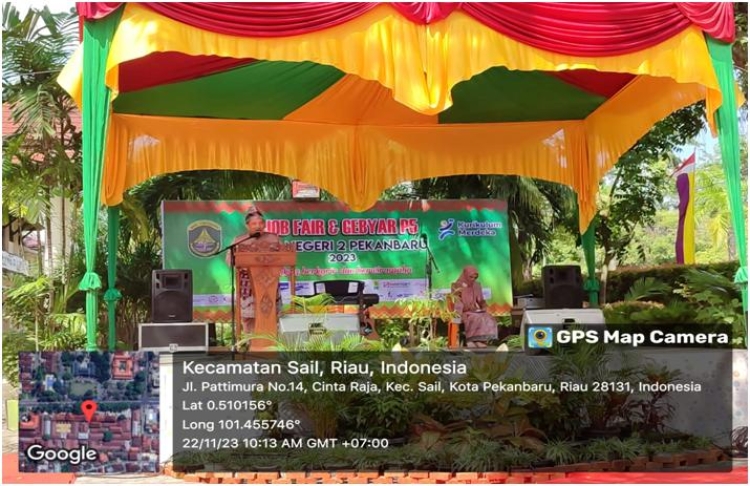 KEGIATAN JOB FAIR DAN GEBYAR P5 DI SMKN 2 PEKANBARU
